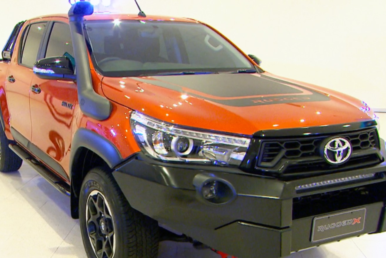 At more than $60,000 the Rugged X is the most expensive HiLux ever.