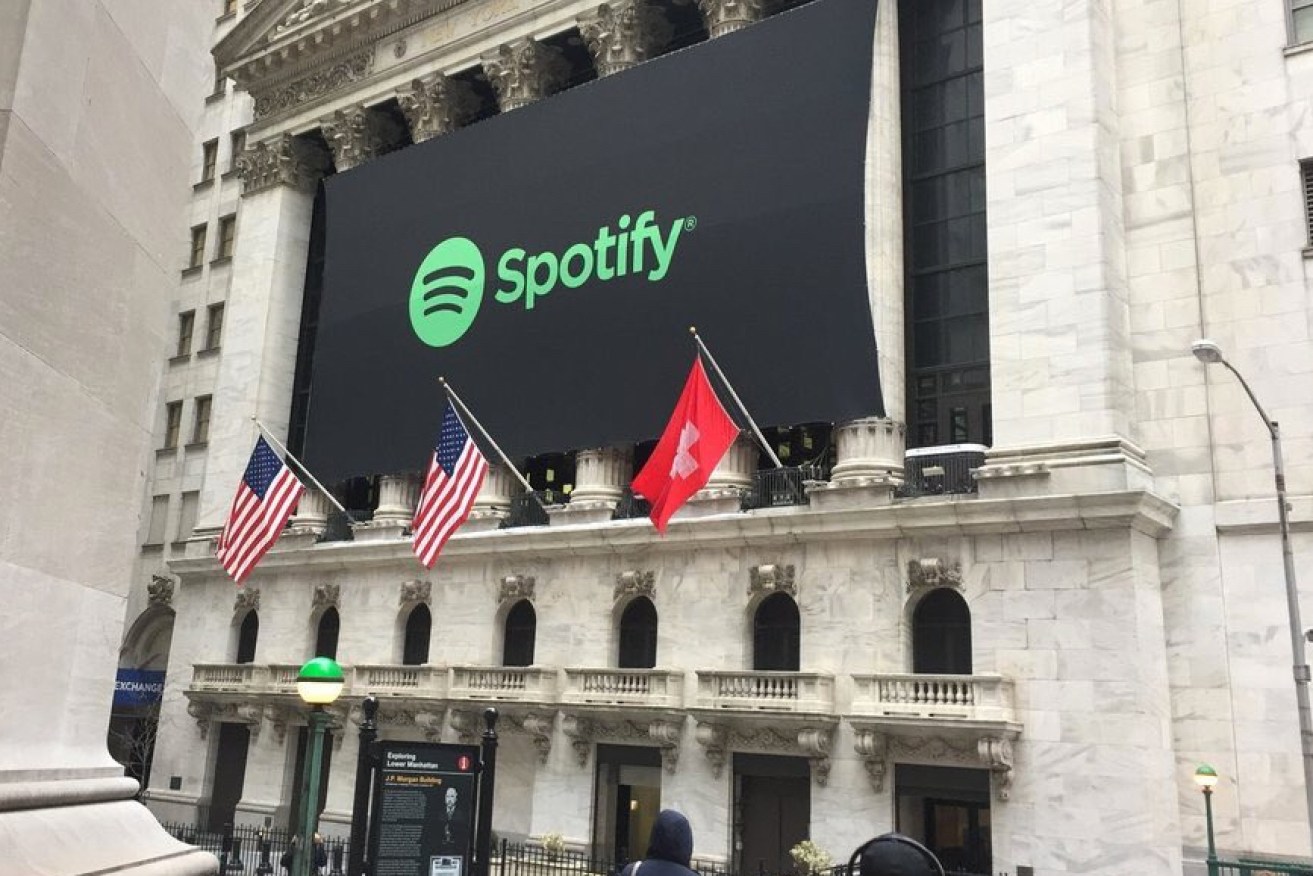 Wall Street welcomes the Swedish outfit's debut with a Swiss flag. 