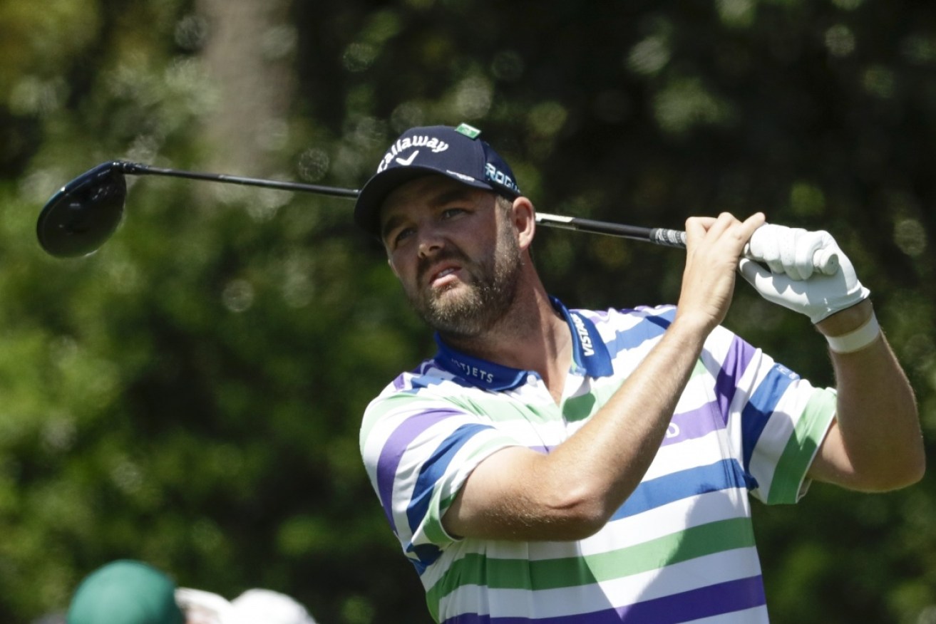 Leishman picked up four birdies in his first 14 holes before the disastrous double bogey.