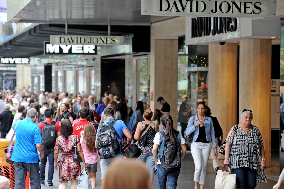 Myer share price soars on David Jones buyout rumours