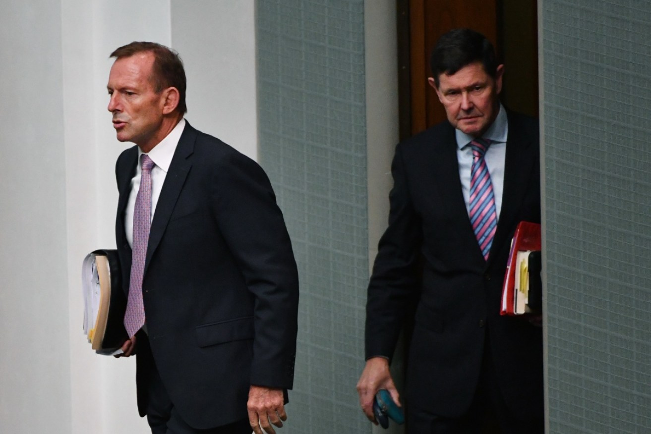 The pro-coal Monash Forum includes Liberal backbench grandees Tony Abbott and Kevin Andrews.