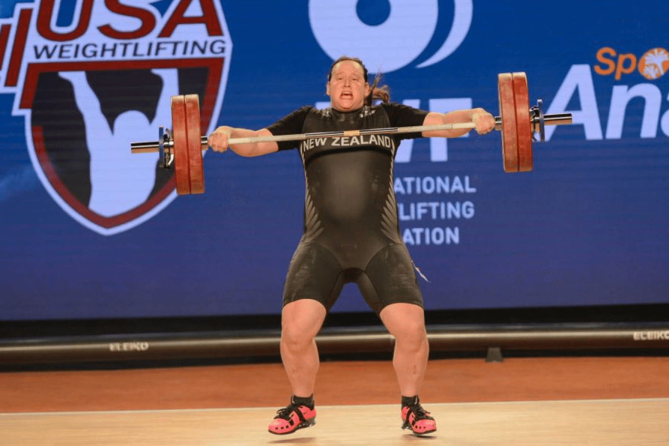 Coaches of rival teams say transgender lifter Laurel Hubbard's male past gives her an unfair advantage in the women's event.