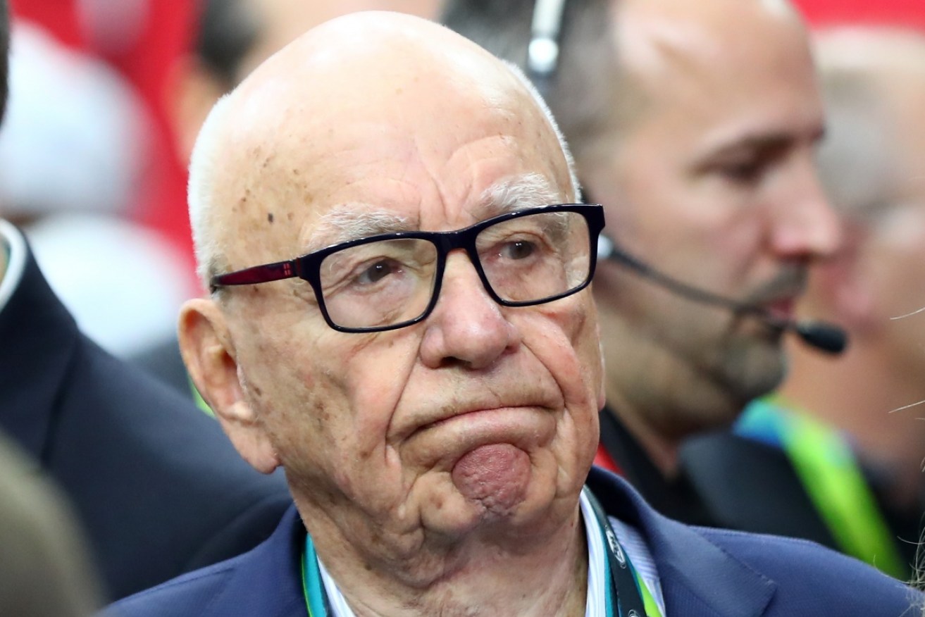 Rupert Murdoch had no intention of a regime change  at the top of a Turnbull government according to his son. 