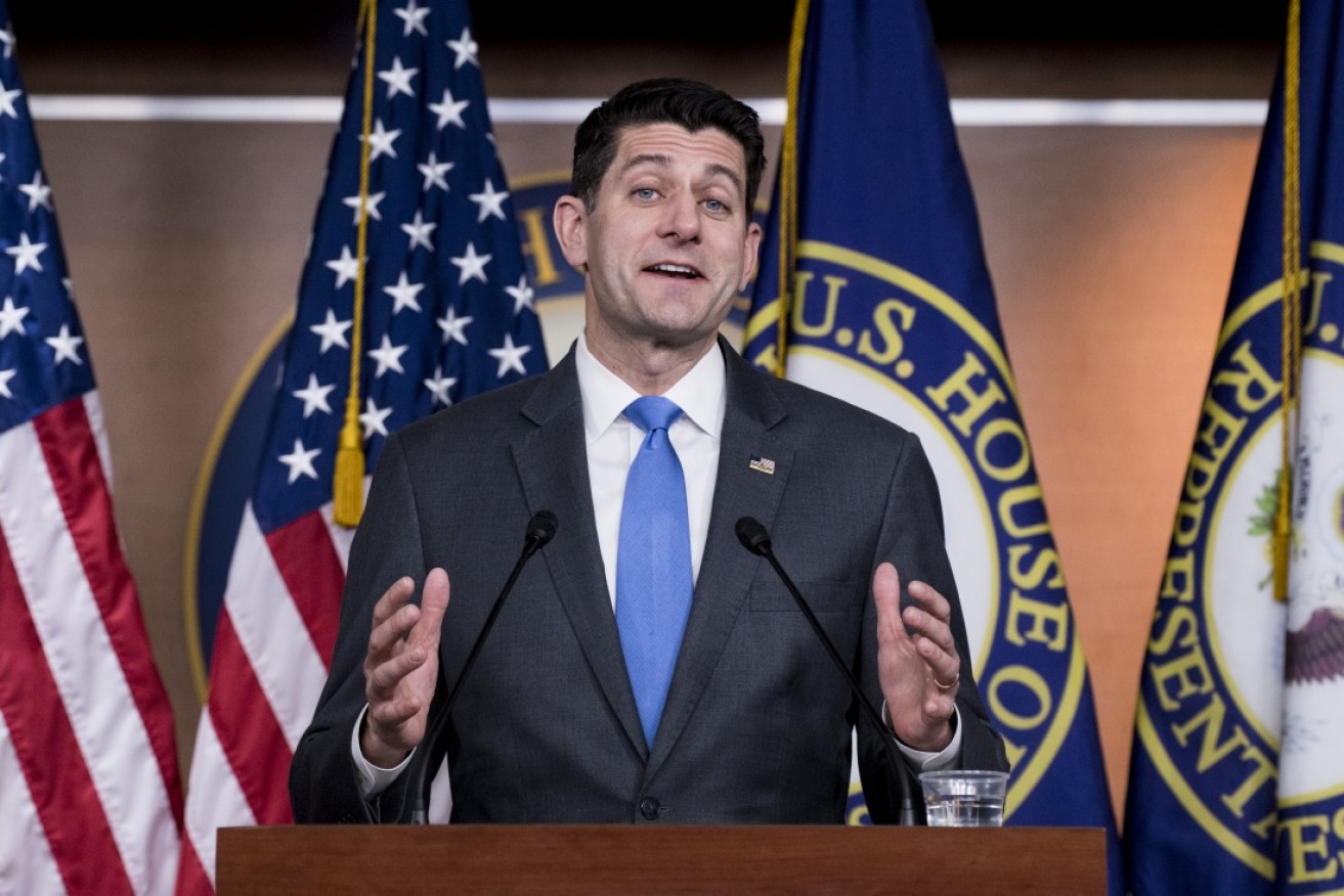 Paul Ryan will not stand at the congressional US midterm elections in November but says it has nothing to do with Donald Trump.