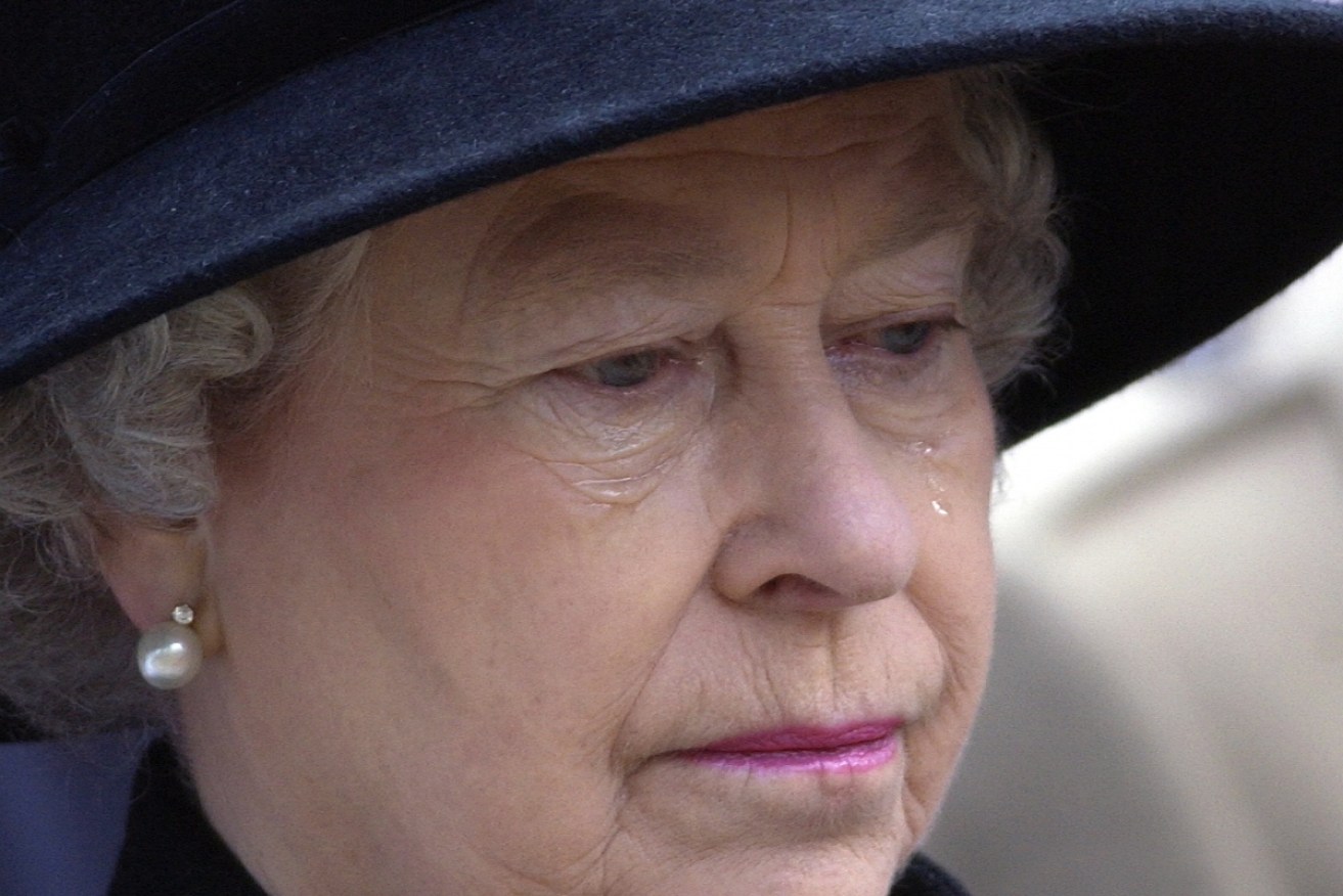 It's okay to cry – even the Queen sheds a few tears on some occasions. 