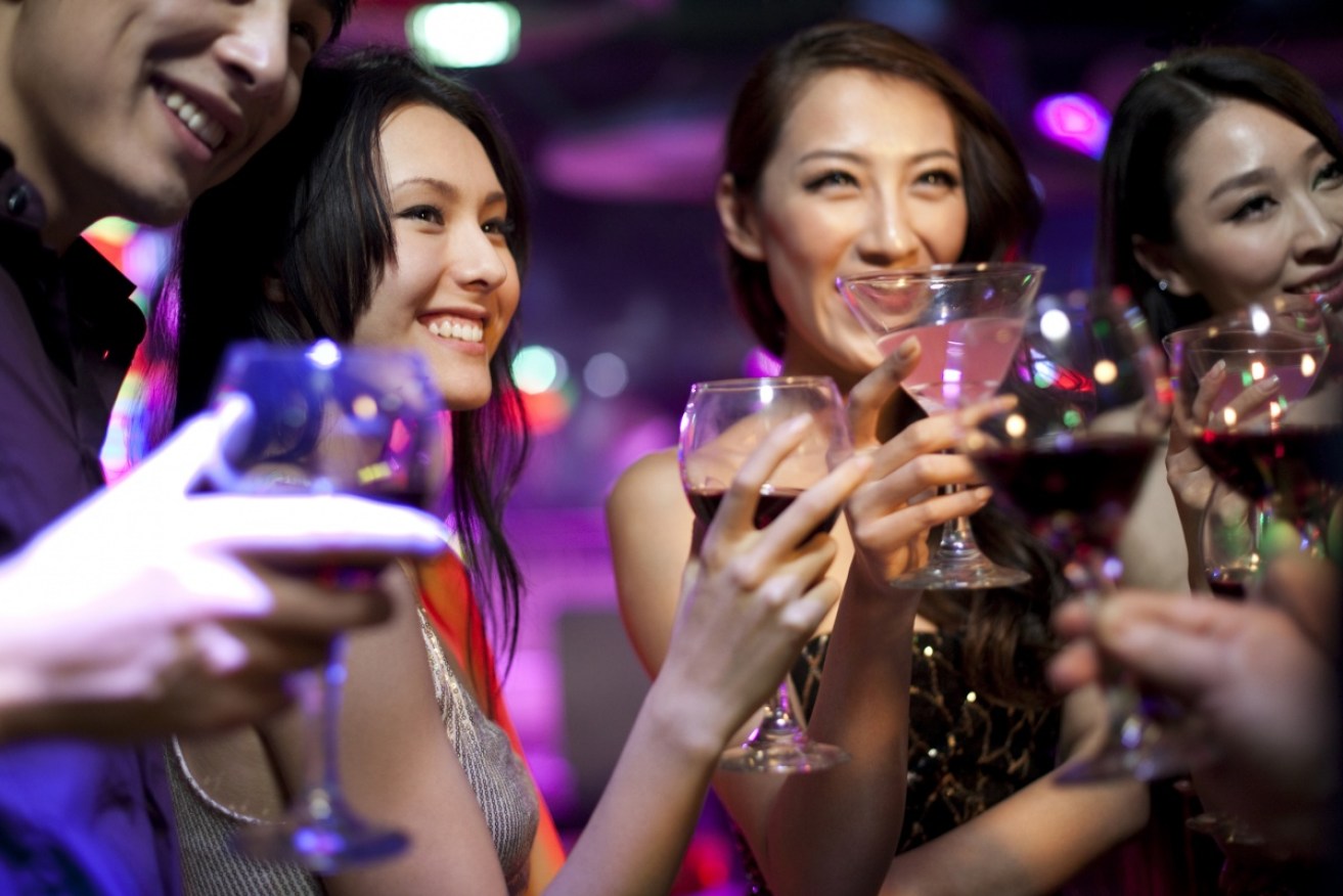 Wine consumption in China is shifting to 'informal' settings. 