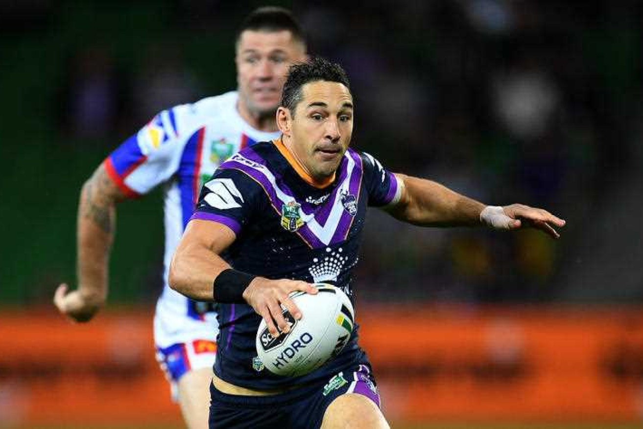 Billy Slater has been accused of one of the worst crimes in football.