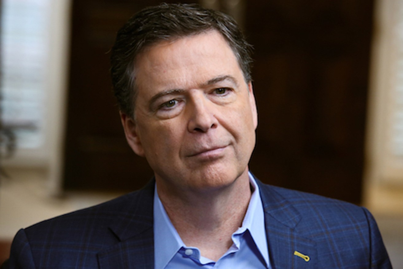 James Comey was fired as FBI director by Donald Trump in 2017.