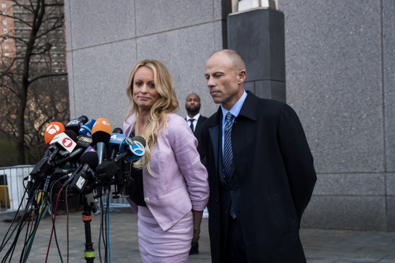 Porn princess Stormy Daniels will have to wait to sue Trump lawyer Michael Cohen.