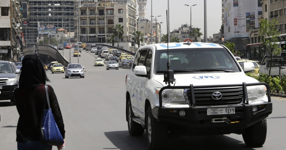 UN shot at during Syria chemical site visit | The New Daily