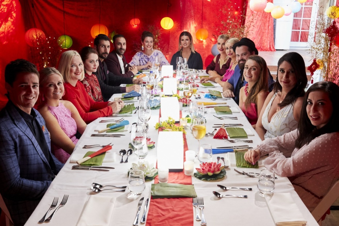 MKR contestants Sonya and Hadil (front, right) have claimed Seven edited them to make their behaviour appear worse than it was.