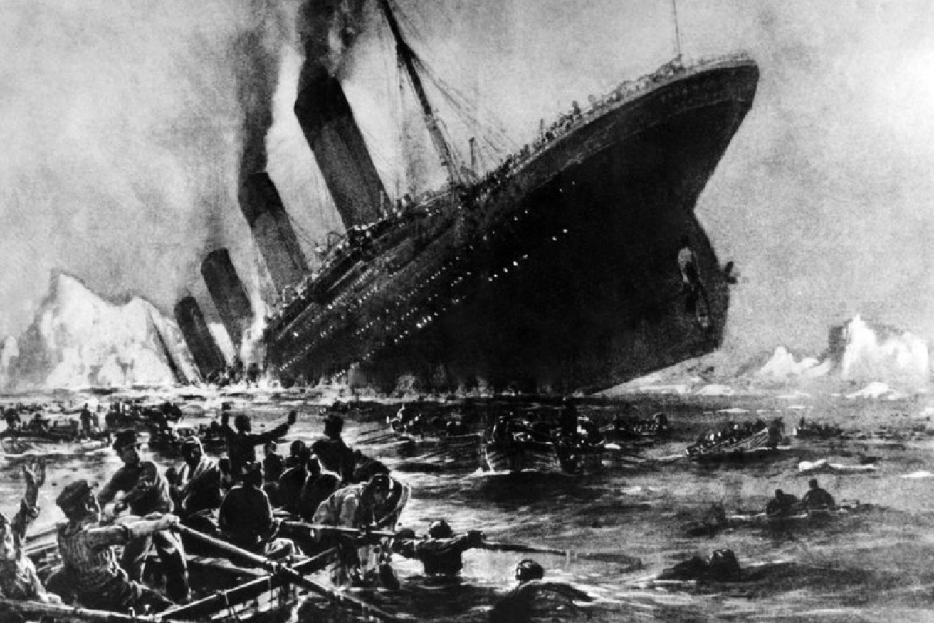 The wonder of its age, the Titanic went to the bottom on April 15, 1912.