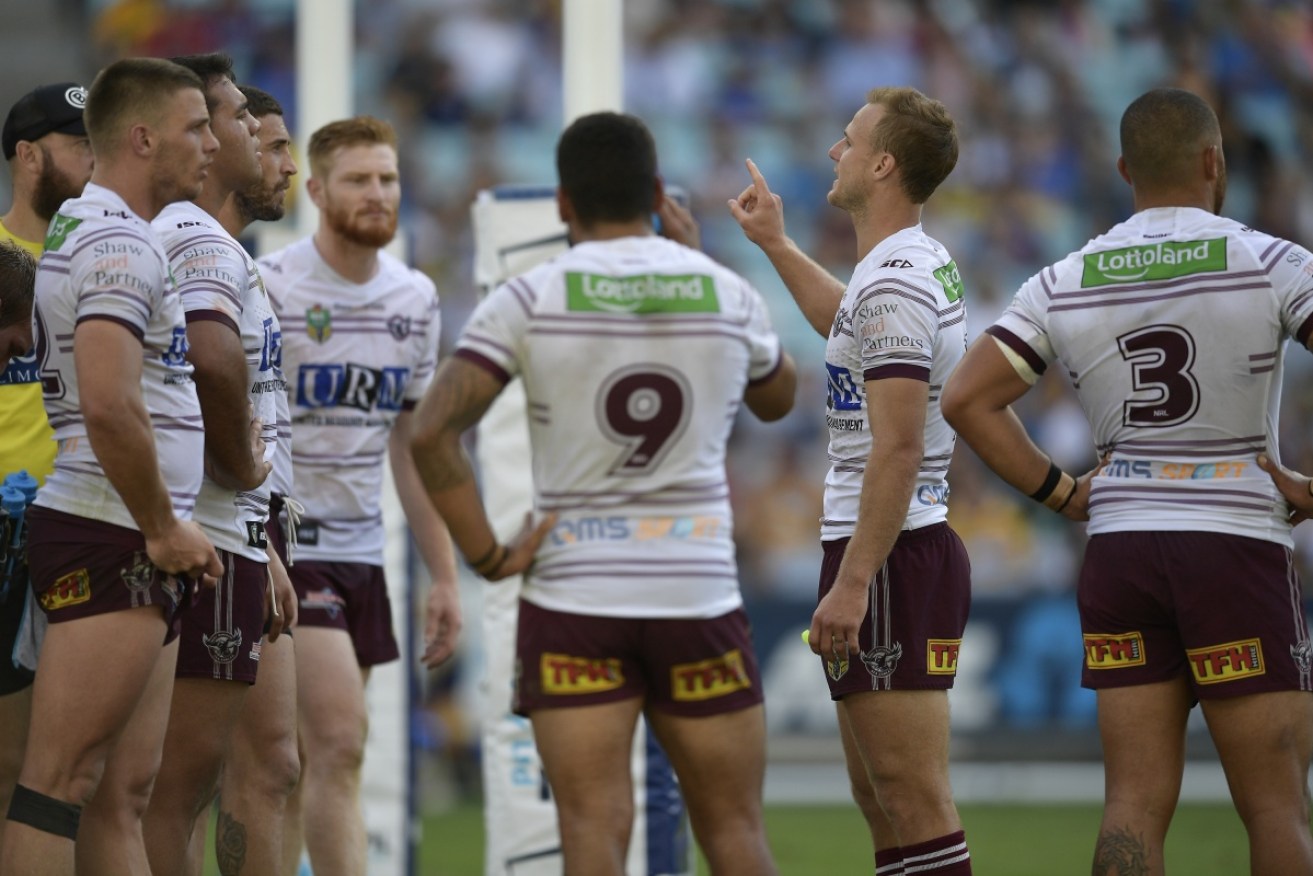 Manly has won just two of seven matches this season.
