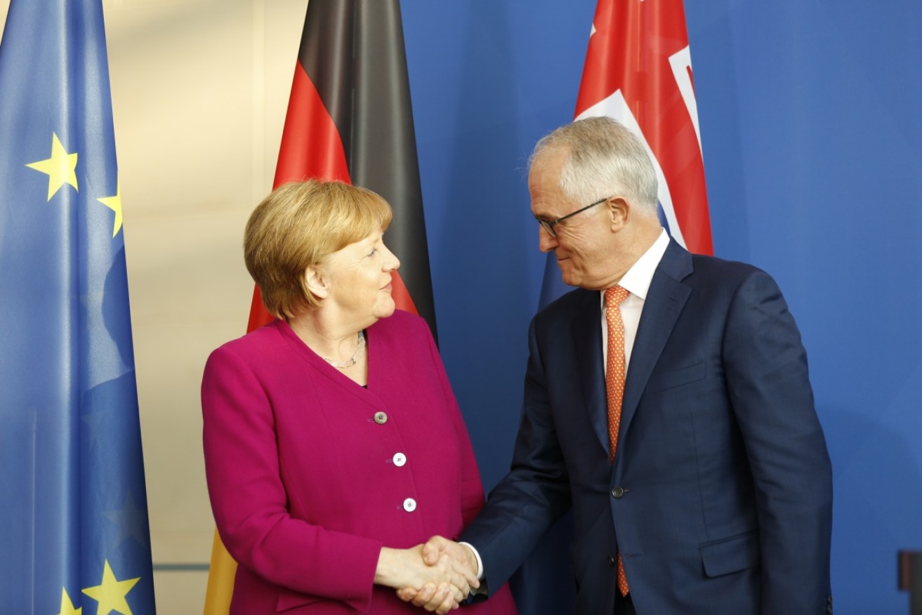 Mr Turnbull also made "significant progress" towards a free trade deal with the EU. 