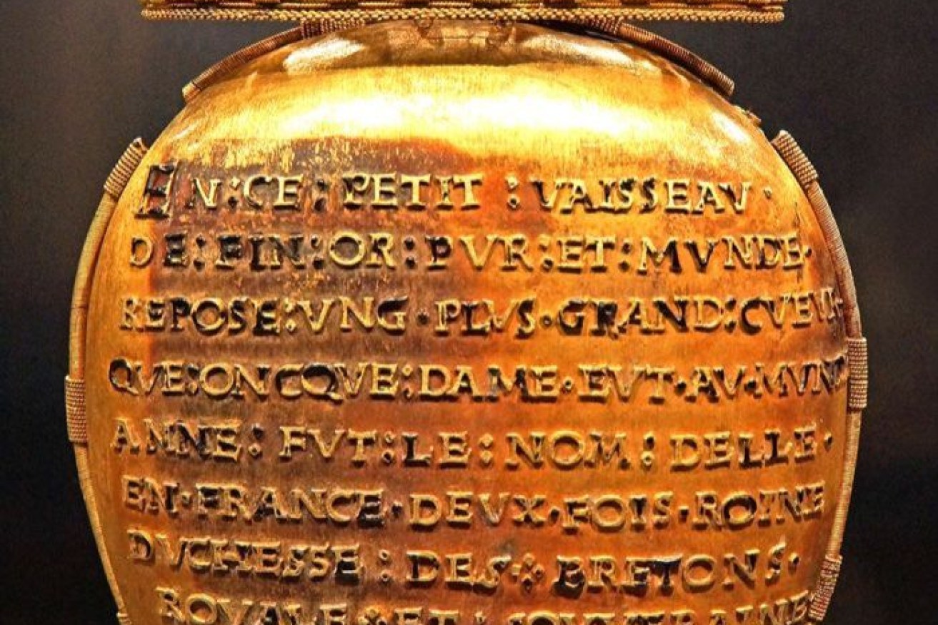 The priceless 16th century casket was located buried, but safe. 