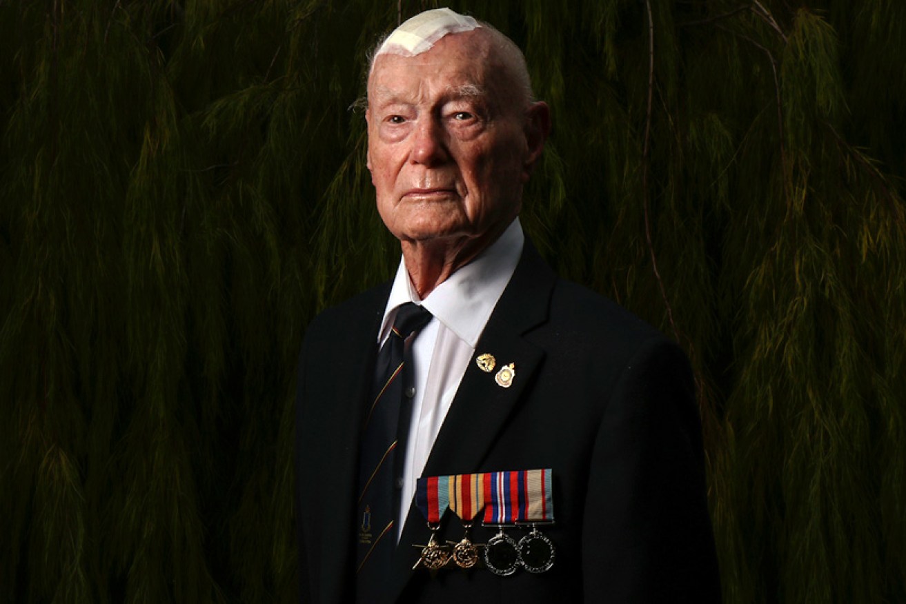 Jack Bell, 100, served in the Royal Australian Air Force in WW II.