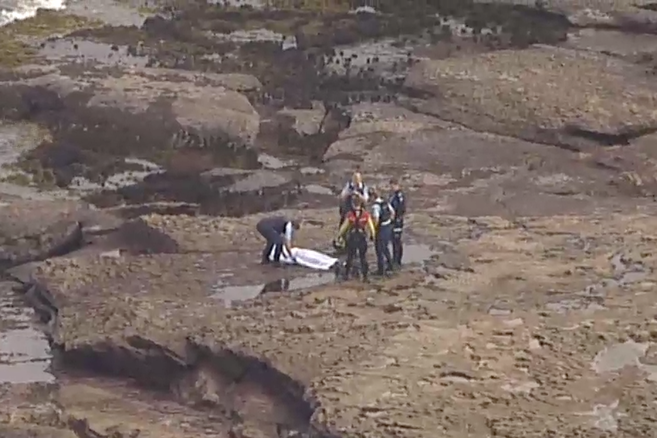 A man has died after a boat capsized off Sydney on Wednesday.