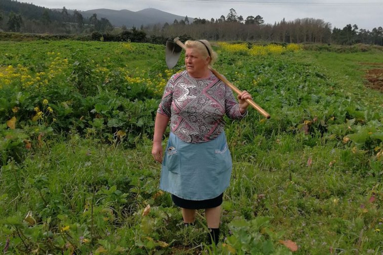 A Spanish woman who bears a strong resemblance to Donald Trump says she's more concerned about her potato crop.