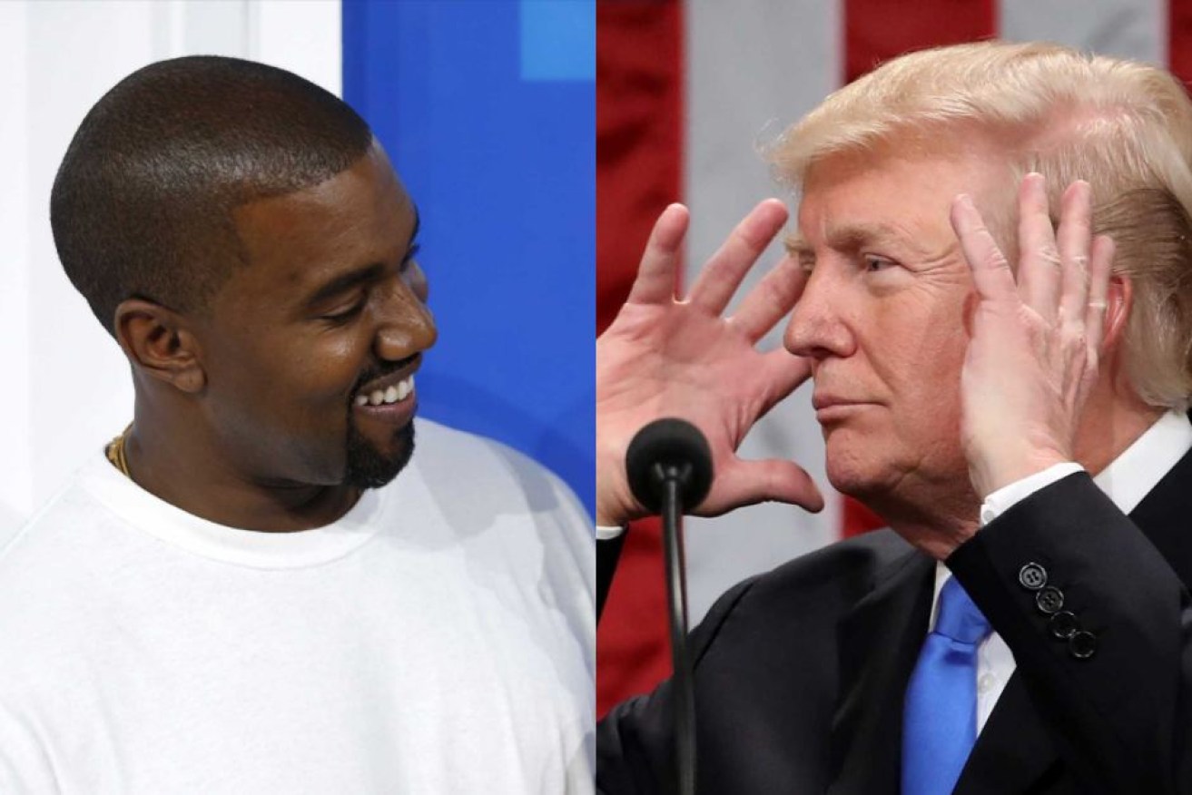 The 'bromance' between Kanye West and Donald Trump has now been cemented in music.