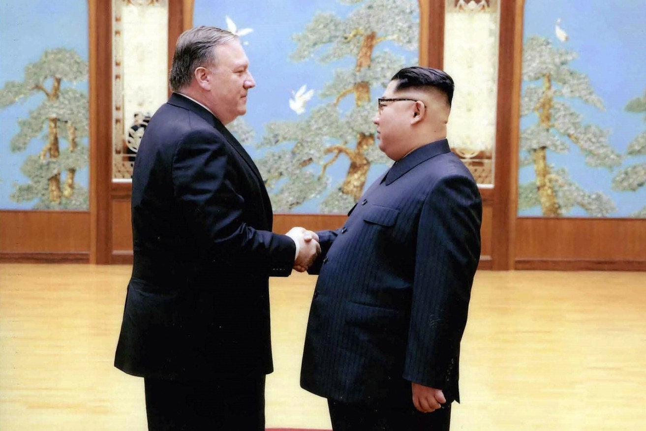 US Secretary of State Mike Pompeo he wants to see North Korea "take irreversible" steps in its commitment to denuclearisation.
