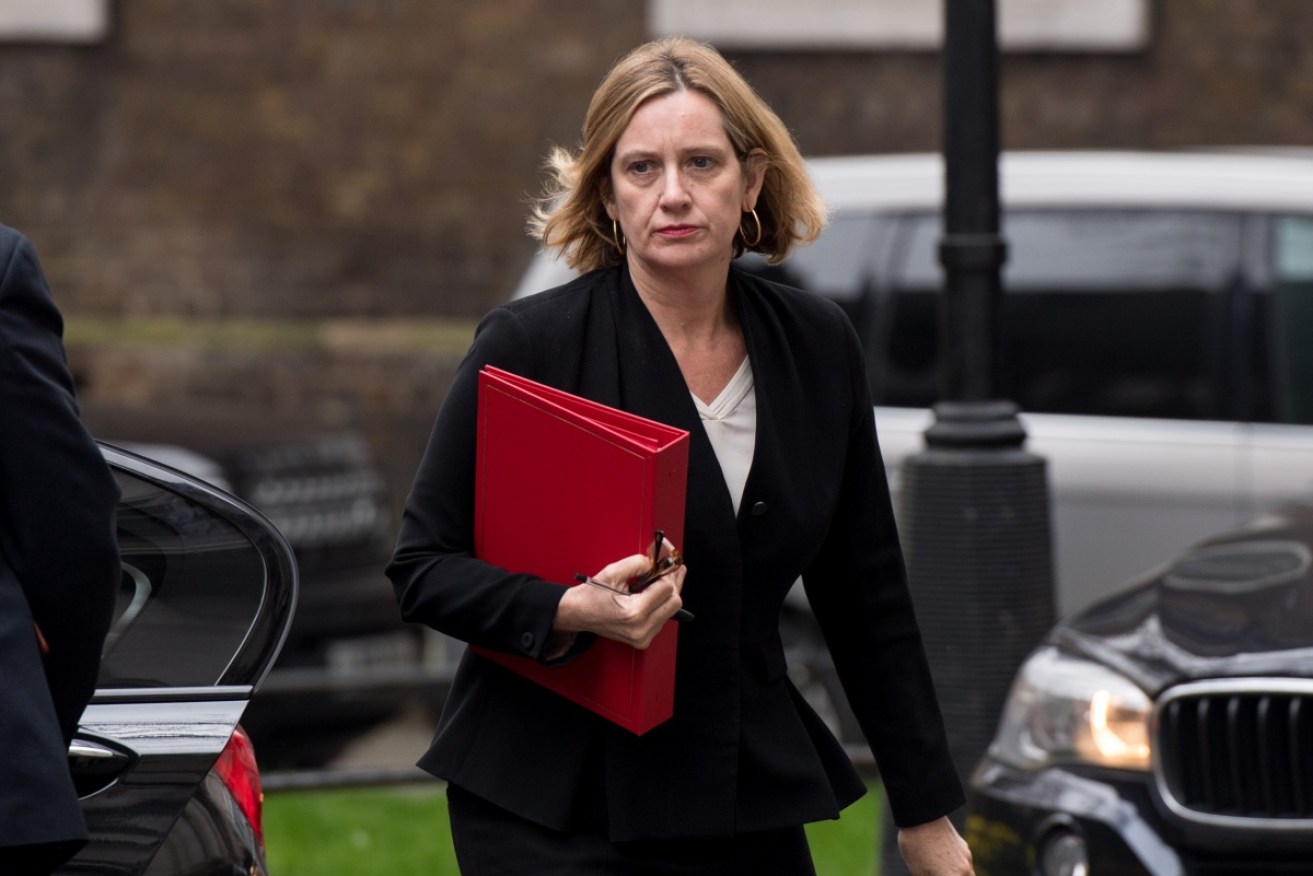 Rudd faced repeated calls to resign over the Windrush generation deportations. 