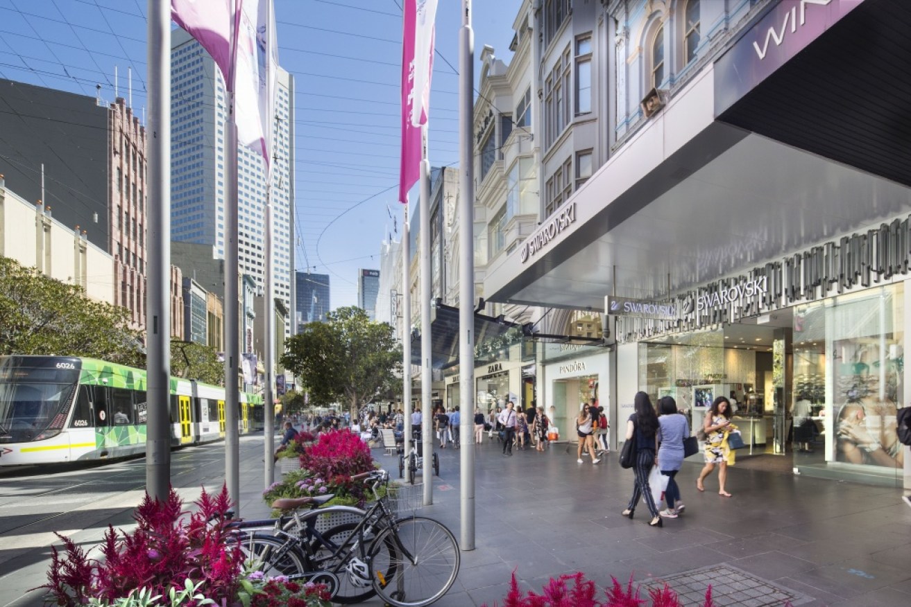 274-278 Bourke Street  is expected to fetch $40 million. Photo: Colliers International  