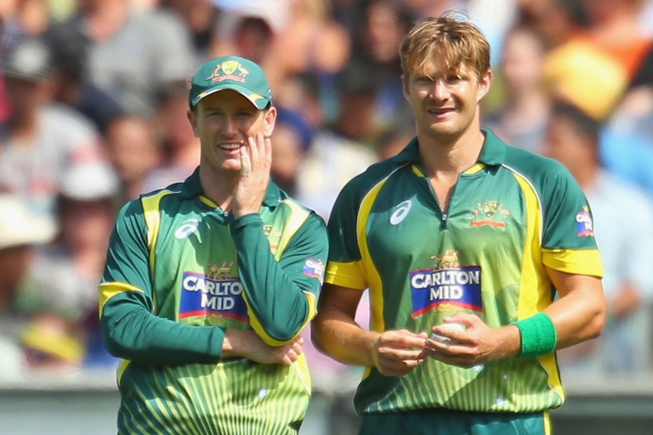 Bailey and Watson are still playing domestic cricket in Australia.