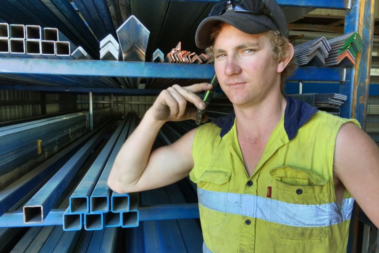 Ethan Fitzgerald's steel and engineering business has been bombarded with calls after his number was spoofed.
