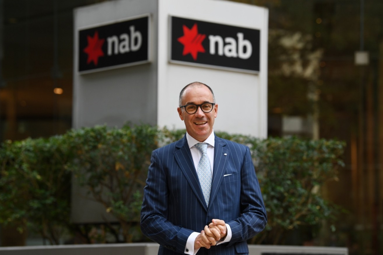 NAB CEO Andrew Thorburn reported the bank's half year results on Thursday.