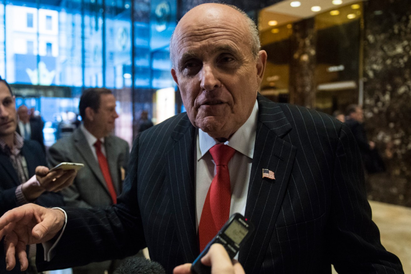 Mr Giuliani is a longtime friend and ally of Mr Trump.