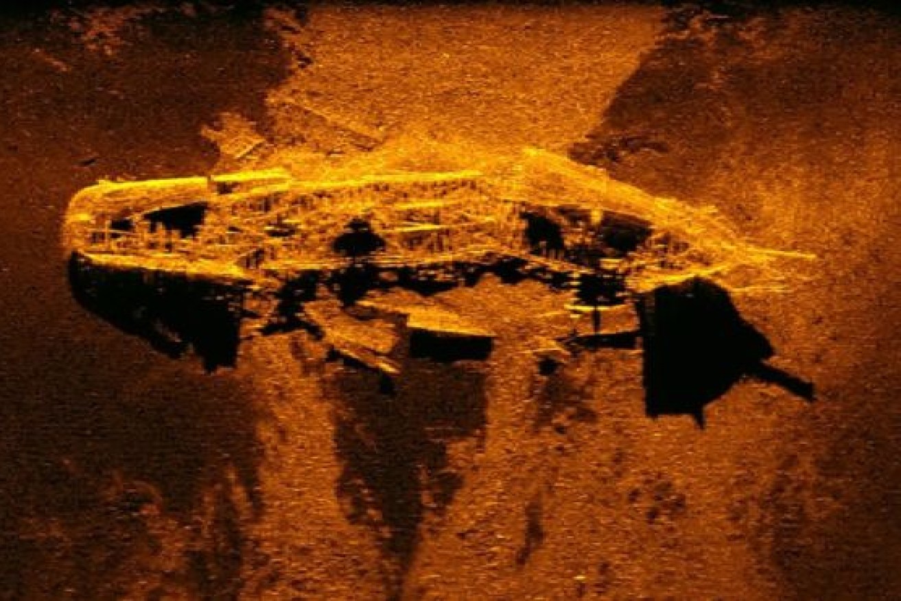 One of the wreck sites that were discovered during the search for Flight MH370.
