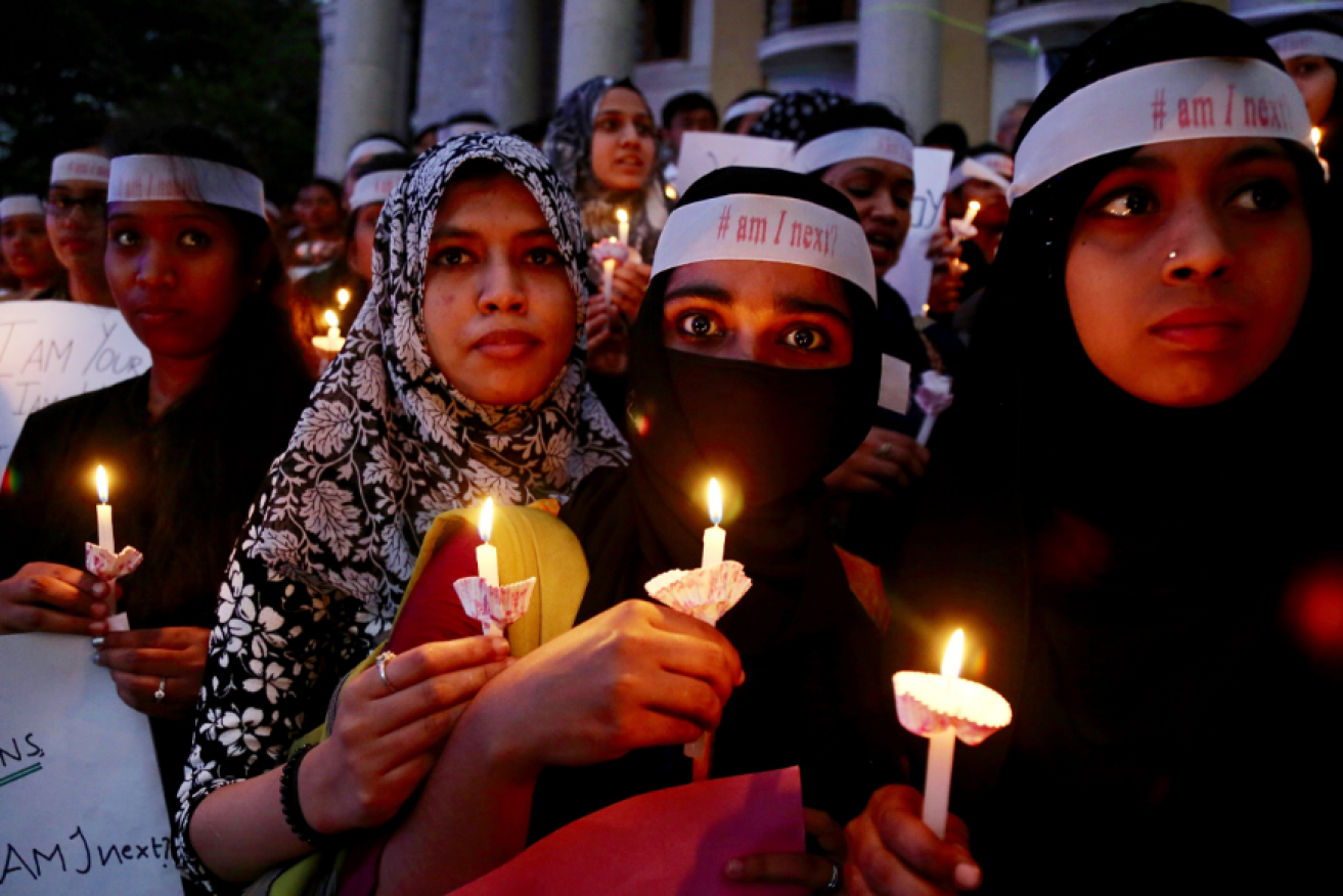 Anti-rape protests, like this Delhi rally in April, have not stopped the latest wave of horrific crimes against women.