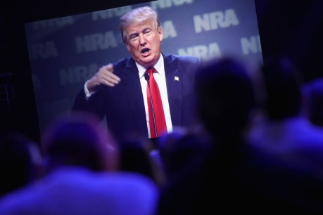 Trump&#8217;s &#8216;obscene&#8217; pro-guns NRA rant sparks fury in France and Britain