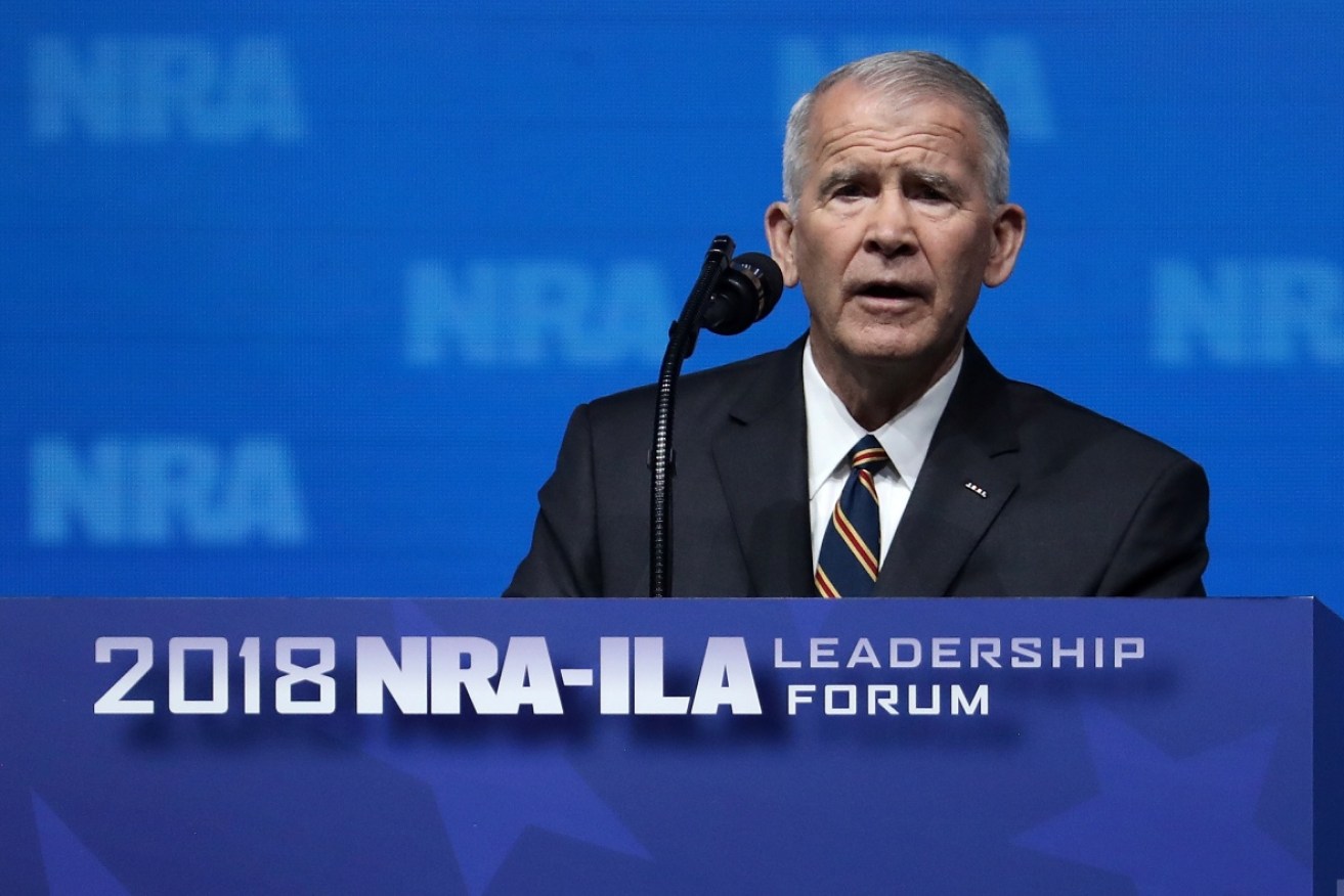 America's National Rifle Association has named Oliver North as its next president.