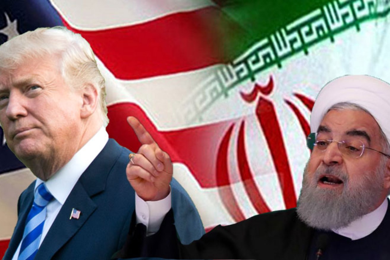 The US has threatened to instigate war with Iran.