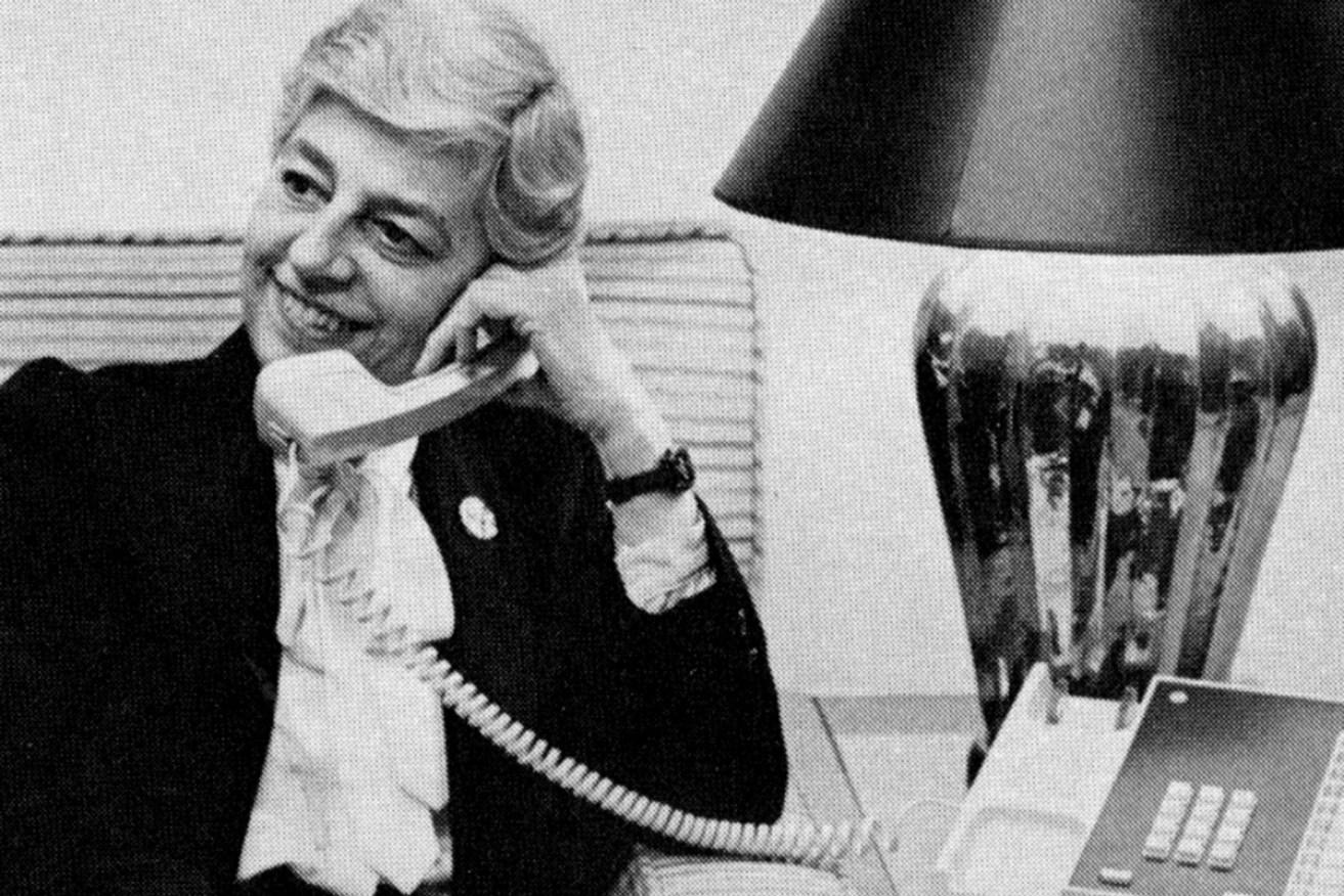 Sylvia Bloom, at the law offices in New York, where she worked for 67 years. 