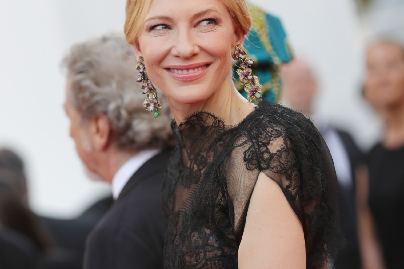Cate Blanchett thought this Armani dress was so nice, she wore it twice.