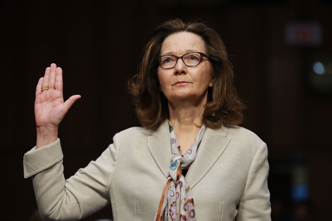 Gina Haspel says "my moral compass is strong" and would end the agency's torture program.