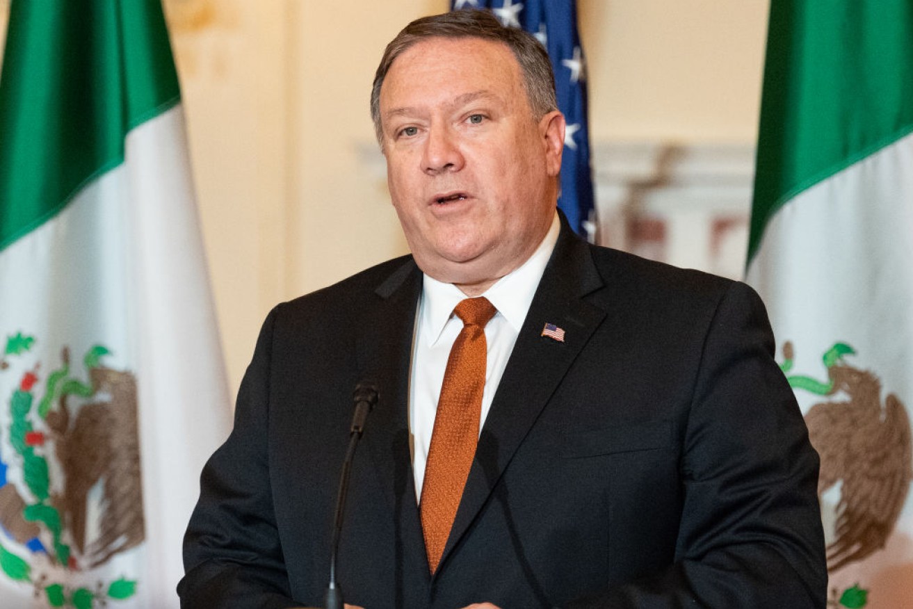 Mr Pompeo, who has met with Kim Jong-un twice in the past six weeks, says rewards will come if NK quickly denuclearises.