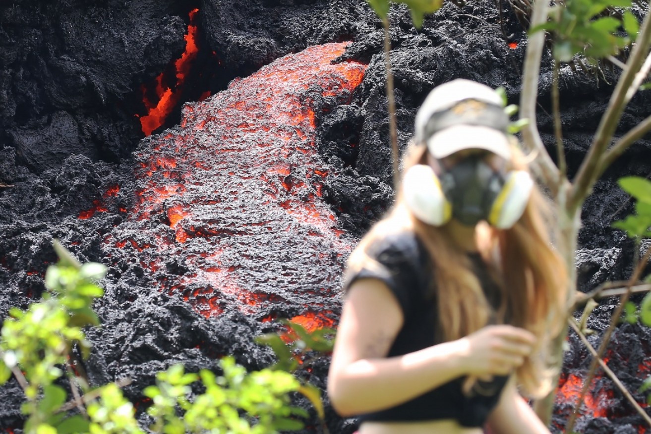 A noisy fissure spitting out steam and lava has spurred more evacuations close to Hawaii's Kilauea volcano.