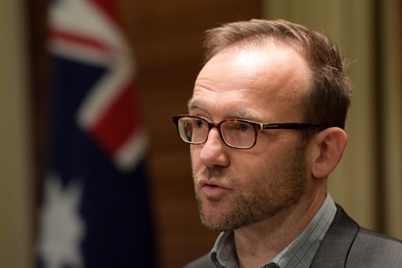 Greens leader Adam Bandt is pushing for an emissions reduction target of 75 per cent by 2030.