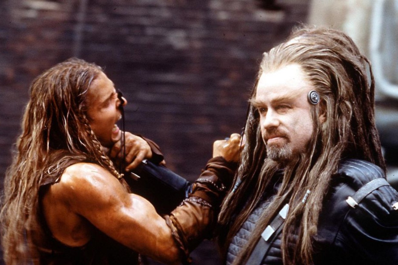 This photo of John Travolta (right) in 2000's <i>Battlefield Earth</i> should explain why it was one of the most-hated movies people saw in cinemas.