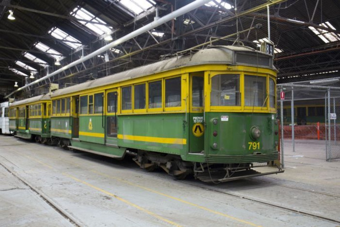 The Victorian government is giving away its old trams. 