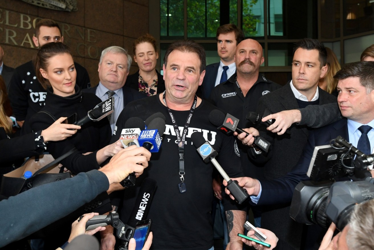 The CFMMEU's national executive is yet to make a public statement about the future of embattled Victorian boss John Setka.