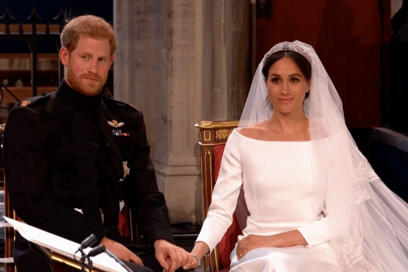 Prince Harry, Duke of Sussex, and Meghan Markle, Duchess of Sussex, are now husband and wife.