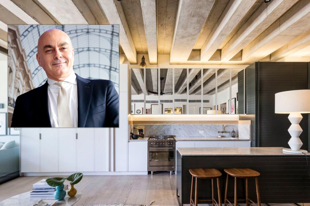 Neale Whitaker's Sydney apartment has failed to sell at weekend auction.