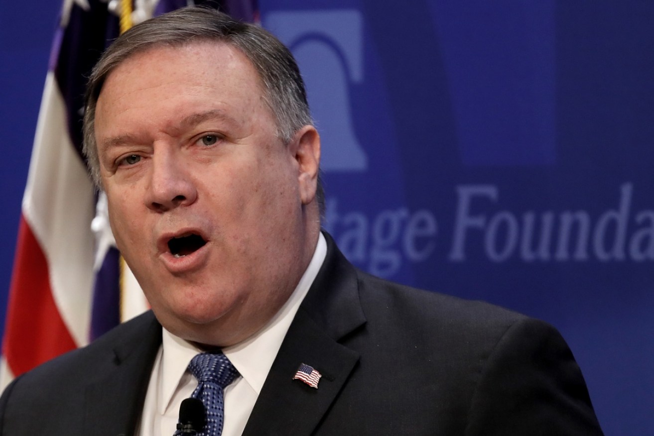 The Secretary of State has warned Iran the measures are just the beginning.