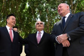chinese australian business named as having bribed UN president