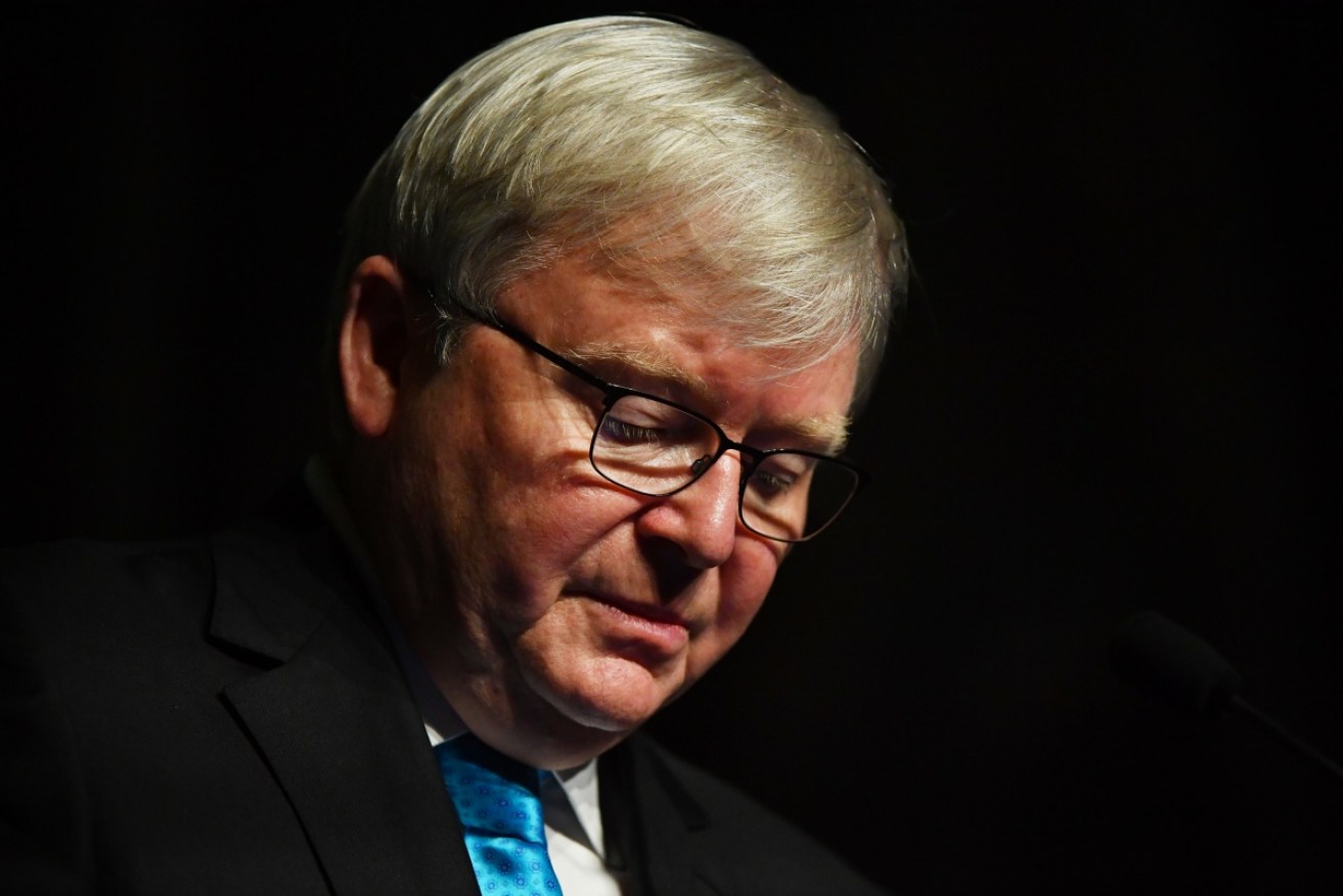 Kevin Rudd has reacted to Donald Trump's withdrawal from peace talks with North Korea.