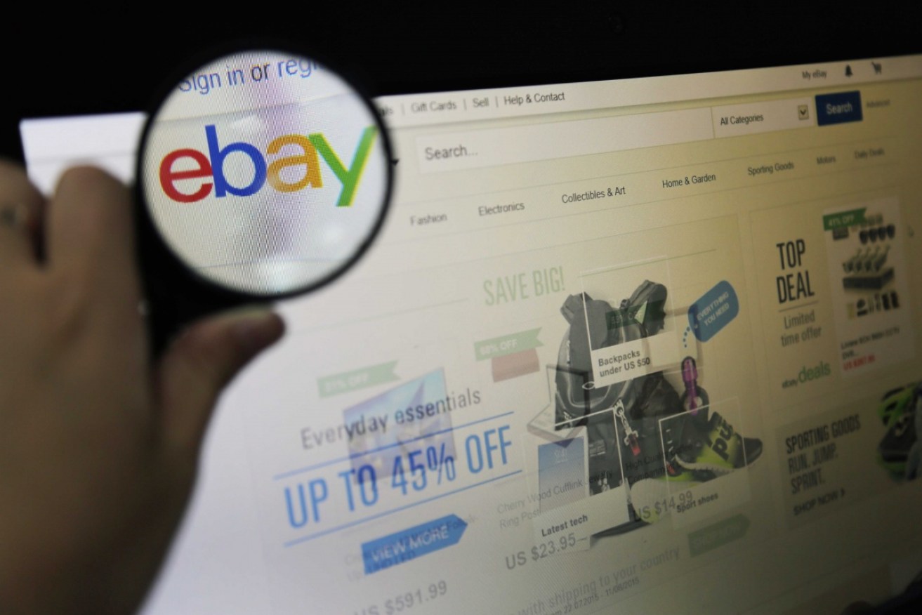 eBay has shown the first signs of being under threat by Amazon.